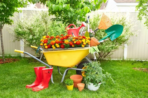 Hard landscaping patio and paving work in Finsbury Park